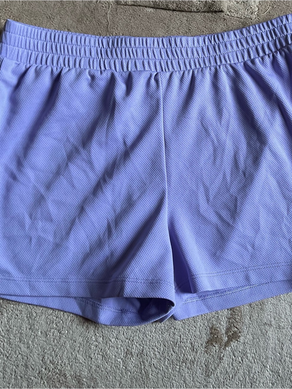 Champion Girls Large 14 Lavender Athletic Shorts